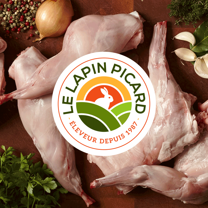Logo Lapin Picard réalisé par Cédric Dreue