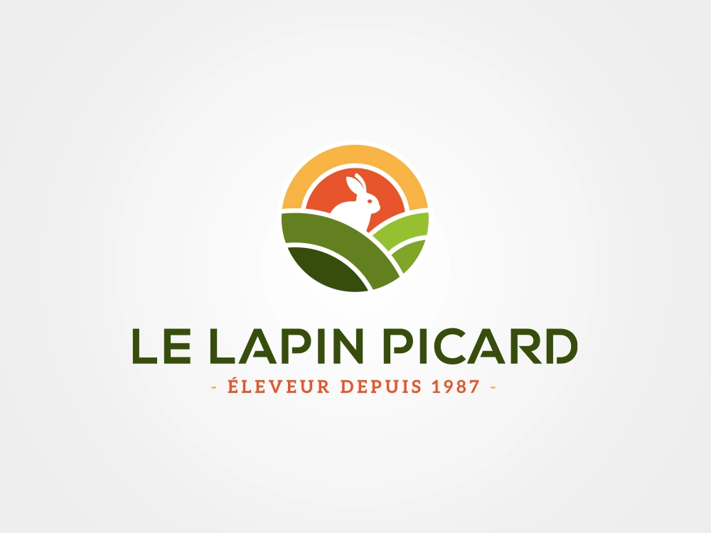 Logo Le Lapin Picard création Cédric Dreue