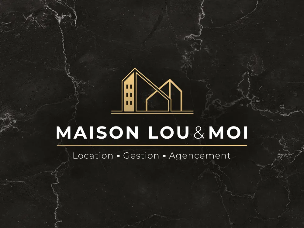 Logo Maison lou et moi création Cédric Dreue